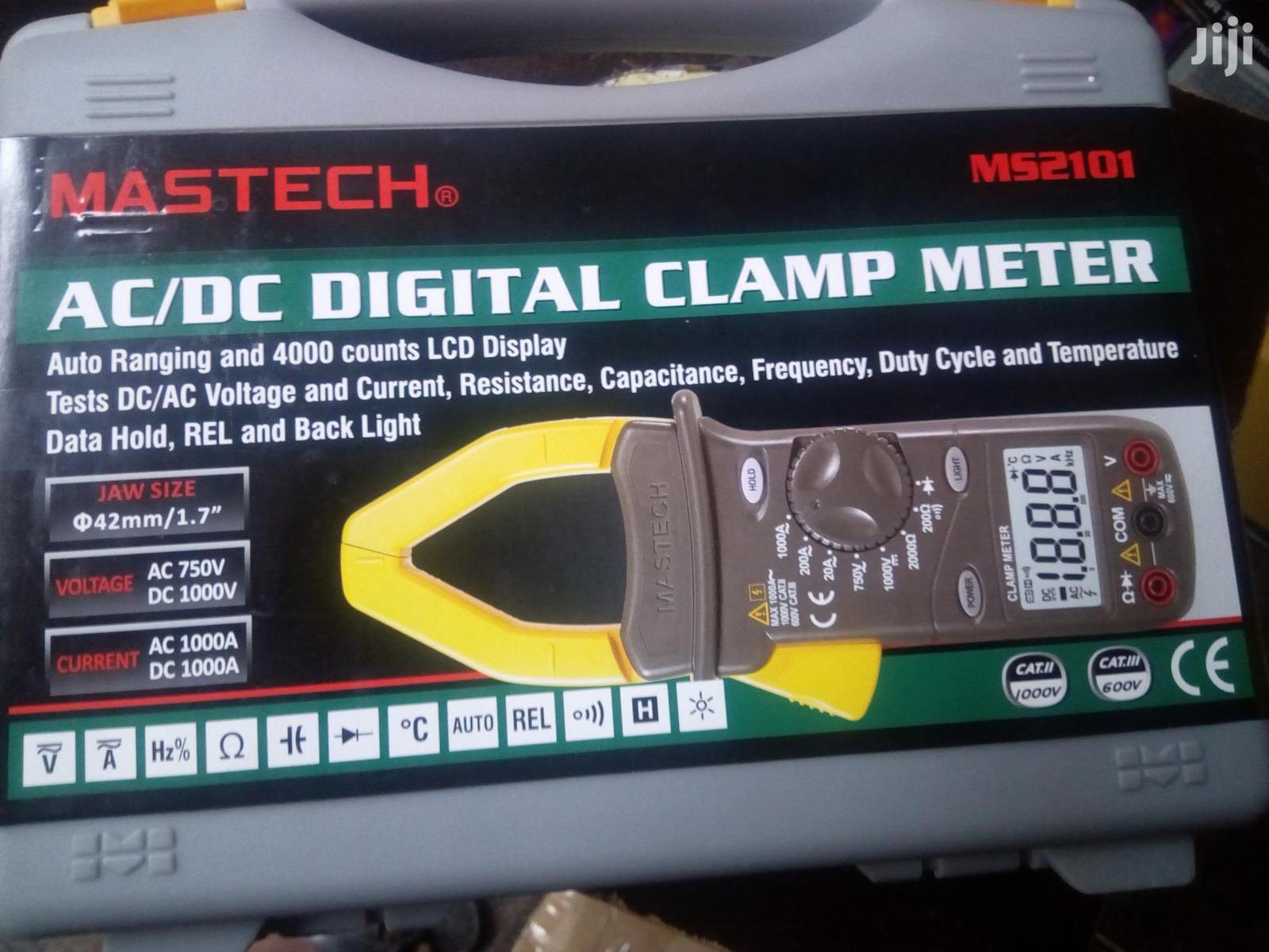 Ac/Dc Dlgltal Camp Meter