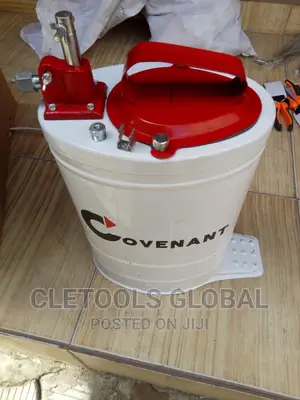 Hand Grease Bucket Pump 20liters White