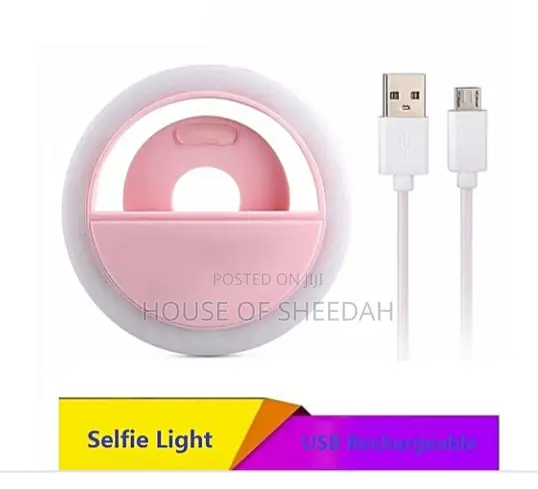 Generic Rechargeable Selfie Ringlights For Smartphones