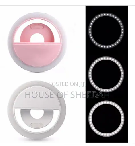 Generic Rechargeable Selfie Ringlights For Smartphones
