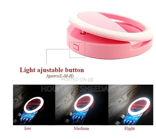 Generic Rechargeable Selfie Ringlights For Smartphones