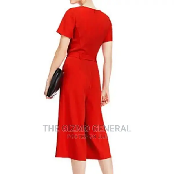 Marks Spencer Women's Jumpsuit Cullotes - Red