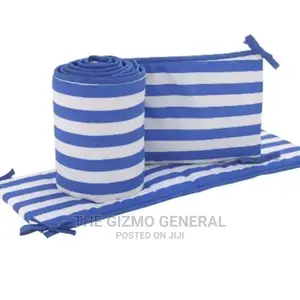Little Love Crib Bumper Pads - Blue - 4 Piece Set