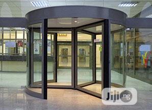 Automatic Revolving Door Installation