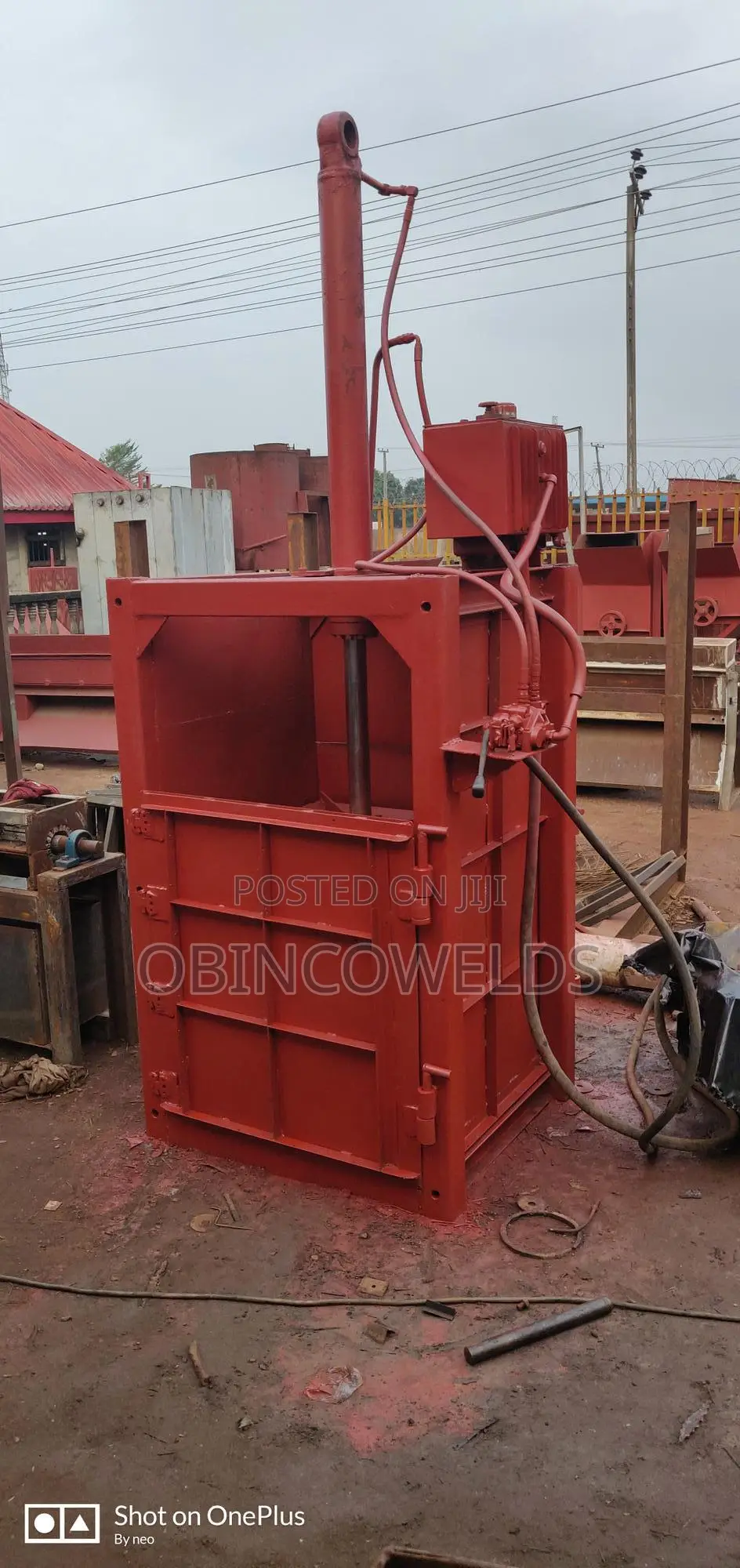 Pet Bottle /Plastics/Paper Baling Machine