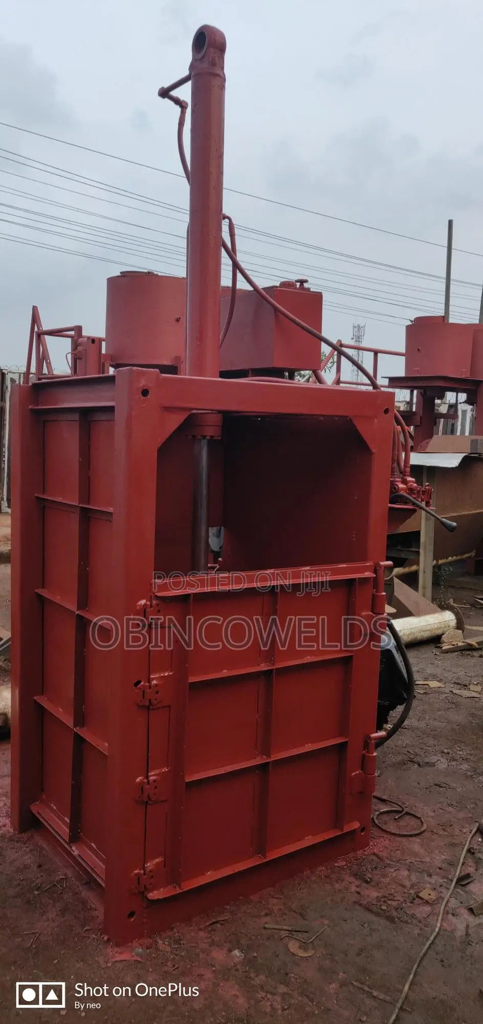 Pet Bottle /Plastics/Paper Baling Machine