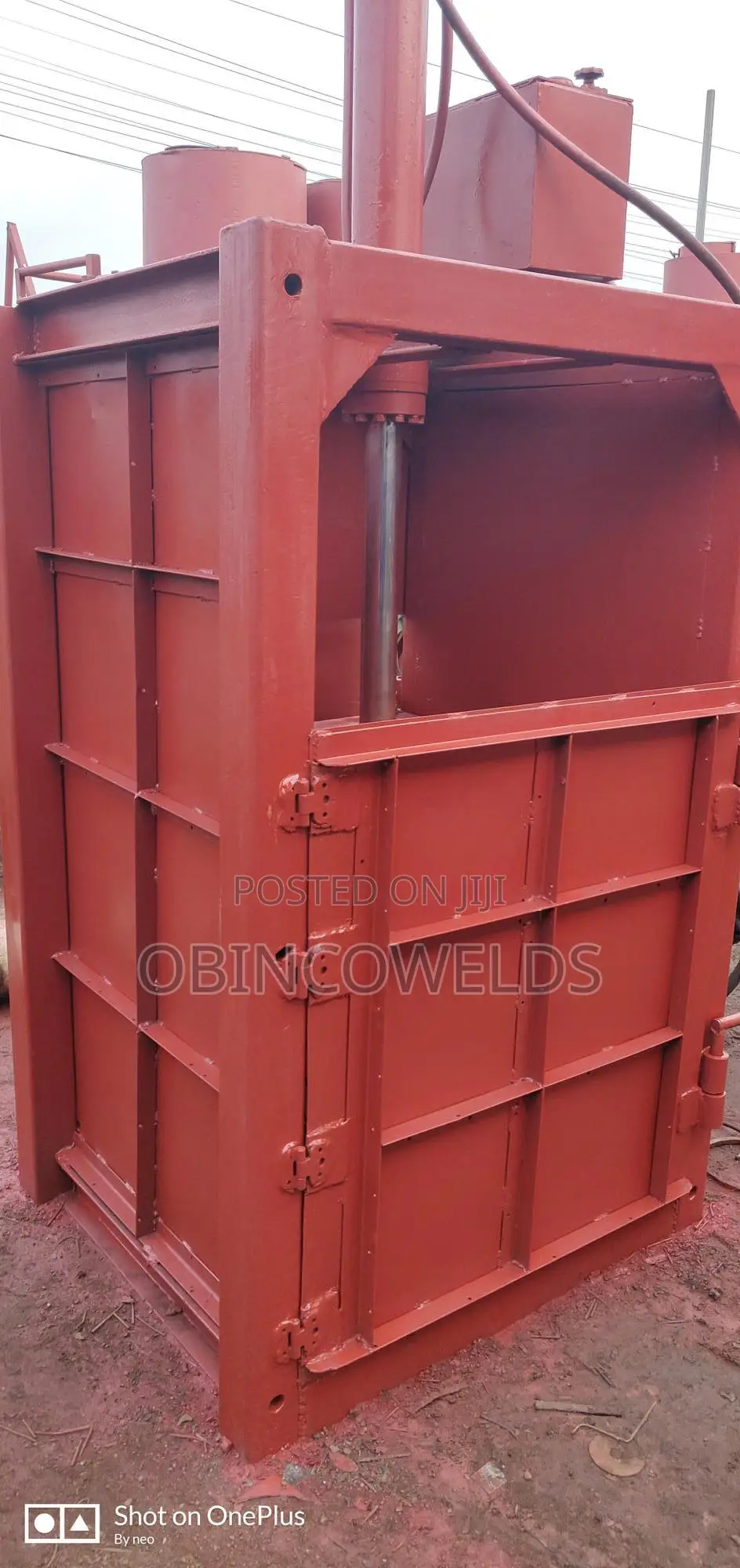Pet Bottle /Plastics/Paper Baling Machine