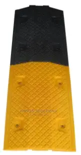 Heavy Duty 500mm Yellow And Black Plastic Speed Bump