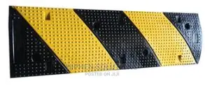 1000mm Yellow And Black Rubber Speed Safety Hump