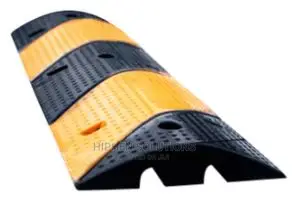 Two Channels Rubber Speed Bump Hump