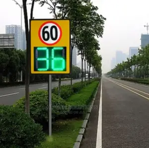 Solar Powered Speed Sign