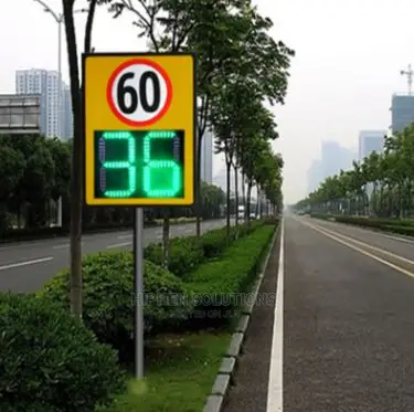 Solar Powered Speed Sign