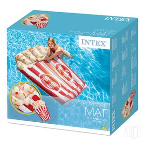 Intex Popcorn Inflatble Pool Lilo Mattress With Handles