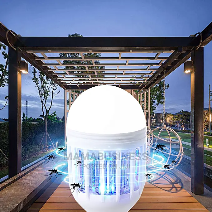 2pc Zapp Light Bug Zapper Mosquito Killer Led Bulb