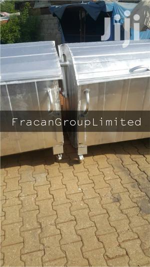 Galvanised Waste Bin. Free Delivery Within Abuja