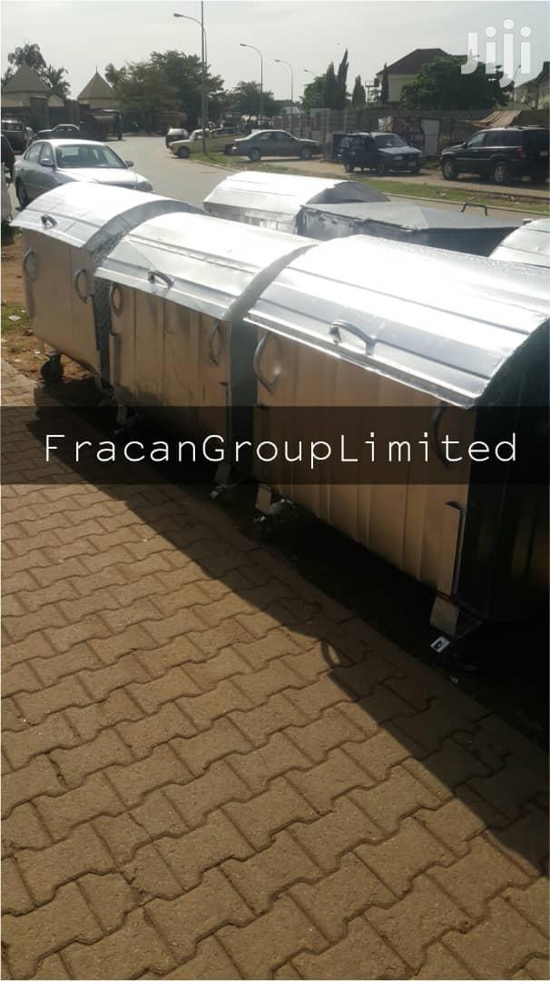 Durable Metal Waste Bin. 1200L
