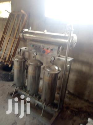 Borehole and Water Purification With Reverse Osmosis Machine
