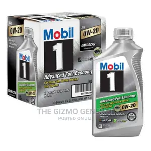 Mobil 1 Advanced Fuel Economy Full Synthetic Motor Oil 0w-20
