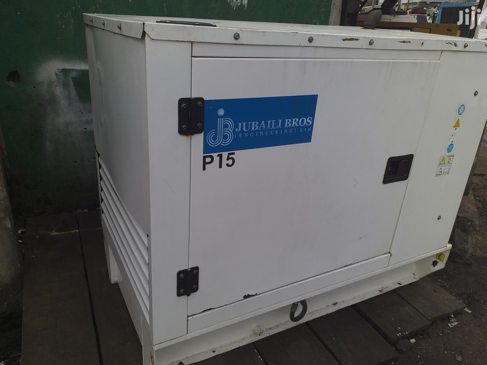 Clean 15kva Perkins Generator .