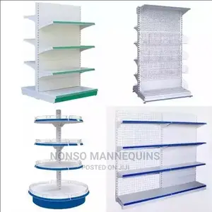 Sales of General Supermarkets Display Shelves and Racks