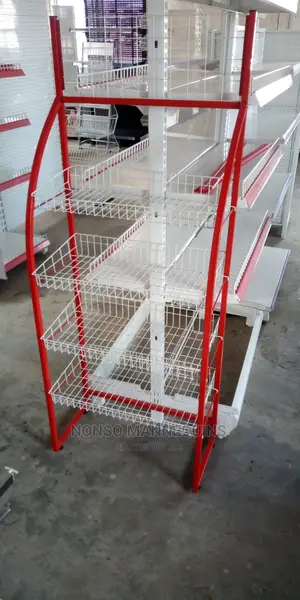 Red and White Basket