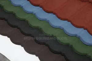 Black Bond Kristin Stone Coated Roofing Sheet