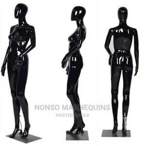 Glossy Black Mannequins(Female 5)