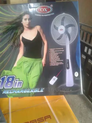Ox Rechargeable Fan 18inches