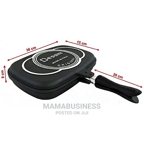 Dessini Non-Stick Double-Sided Pressure Grill Pan - 44cm