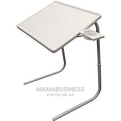 Foldable and Adjustable Table Mate Iv With Cup Holder