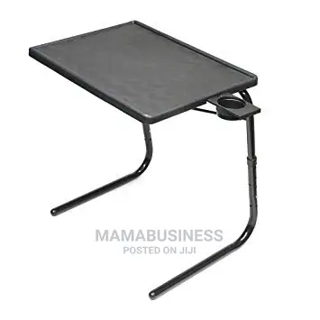 Foldable and Adjustable Table Mate Iv With Cup Holder