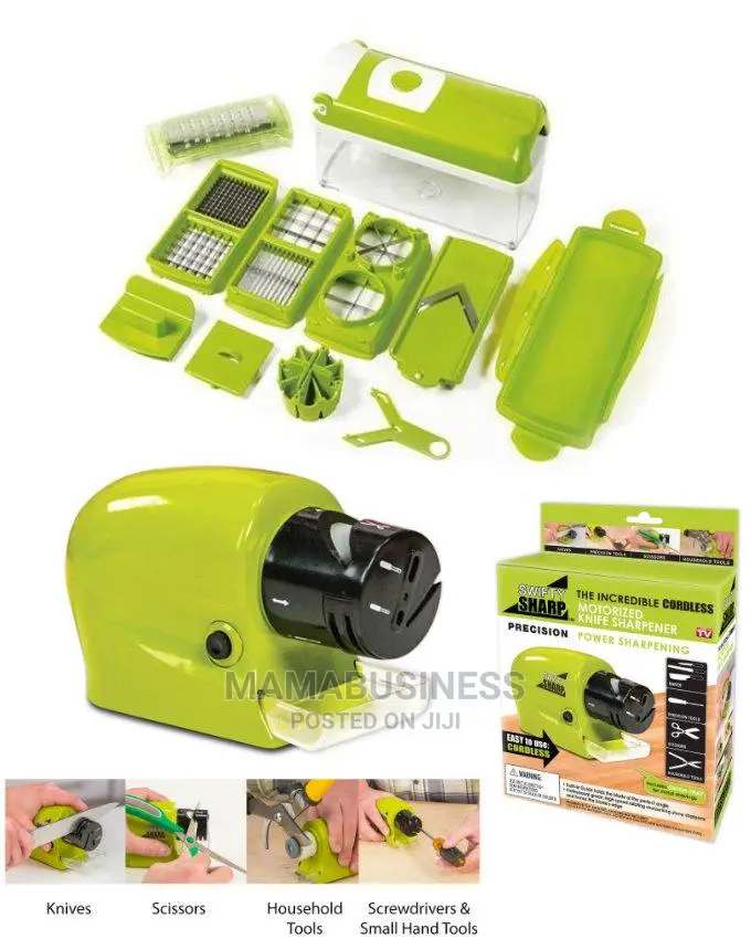 Nicer Dicer Precision Cutting Tools + Cordless Motorized
