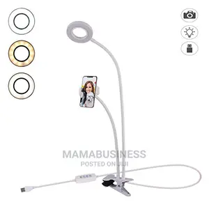 LED Ring Light With Phone Holder Stand for Live Stream