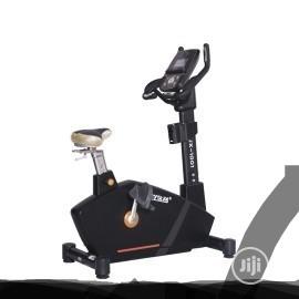Photo - JUNXIA Upright Magnetic Exercise Bike