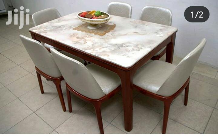 6 Seaters Ok Marble Dinning Set