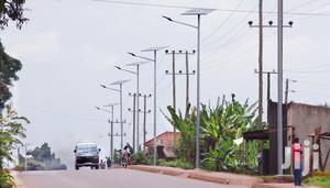 Solar Powered Street Lights In Lekki Phase 1