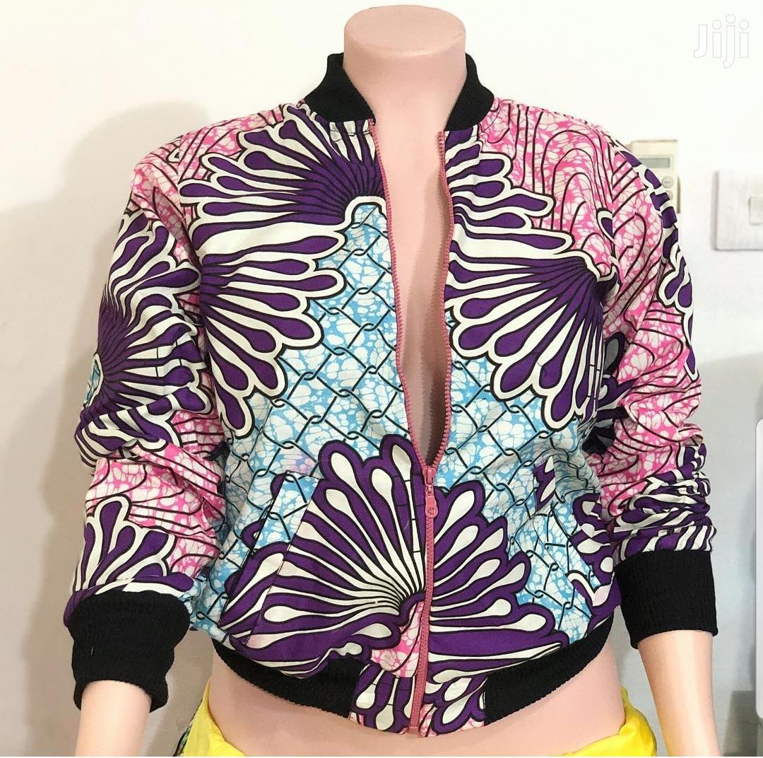 Ankara Bomber Jacket