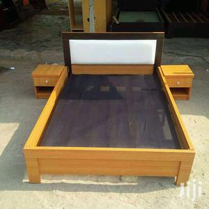 Available Bed Frame 6x6 With 2 Bedside Drawer