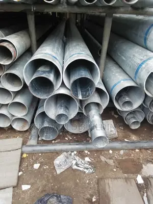 Solid Full Length Galvanized Steel Hollow Pipes.