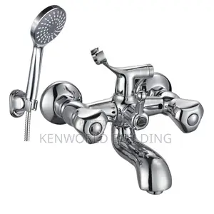 Bath and Basin Stainless Steel Mixer Taps.