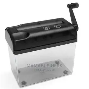 Desktop Manual Paper Shredder Machine