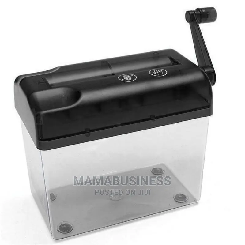 Desktop Manual Paper Shredder Machine