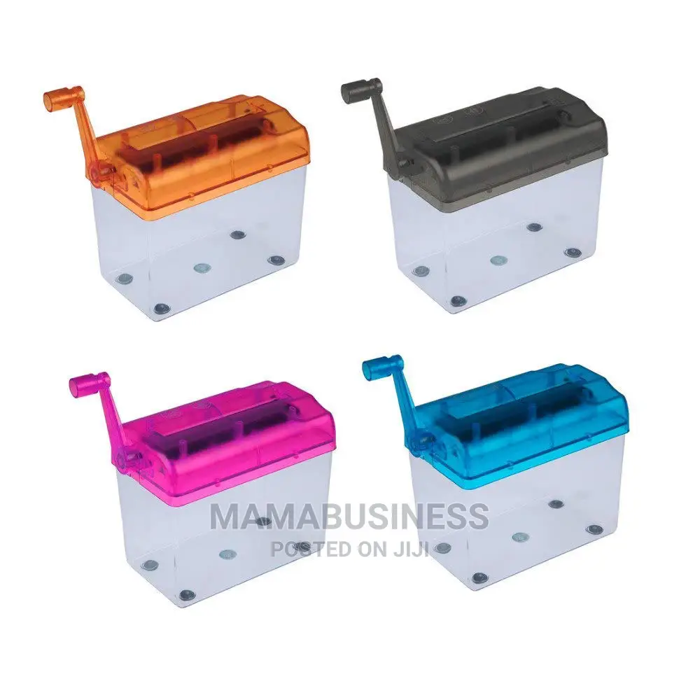 Desktop Manual Paper Shredder Machine