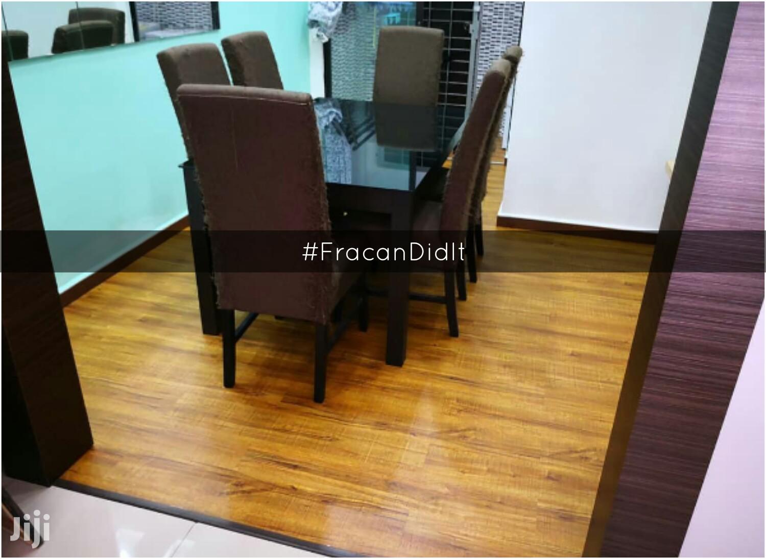 Wood Floor Lagos. Pvc Vinyl Also Available