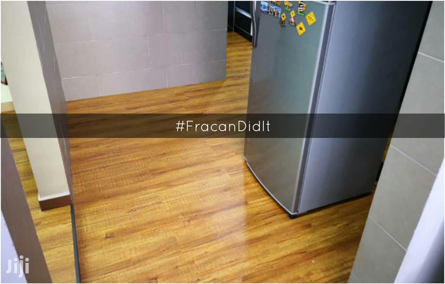 Wood Floor Lagos. Pvc Vinyl Also Available