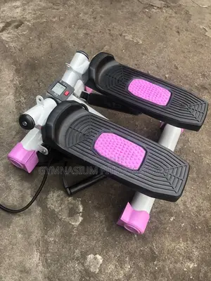 Mini Stepper With Rope Pink