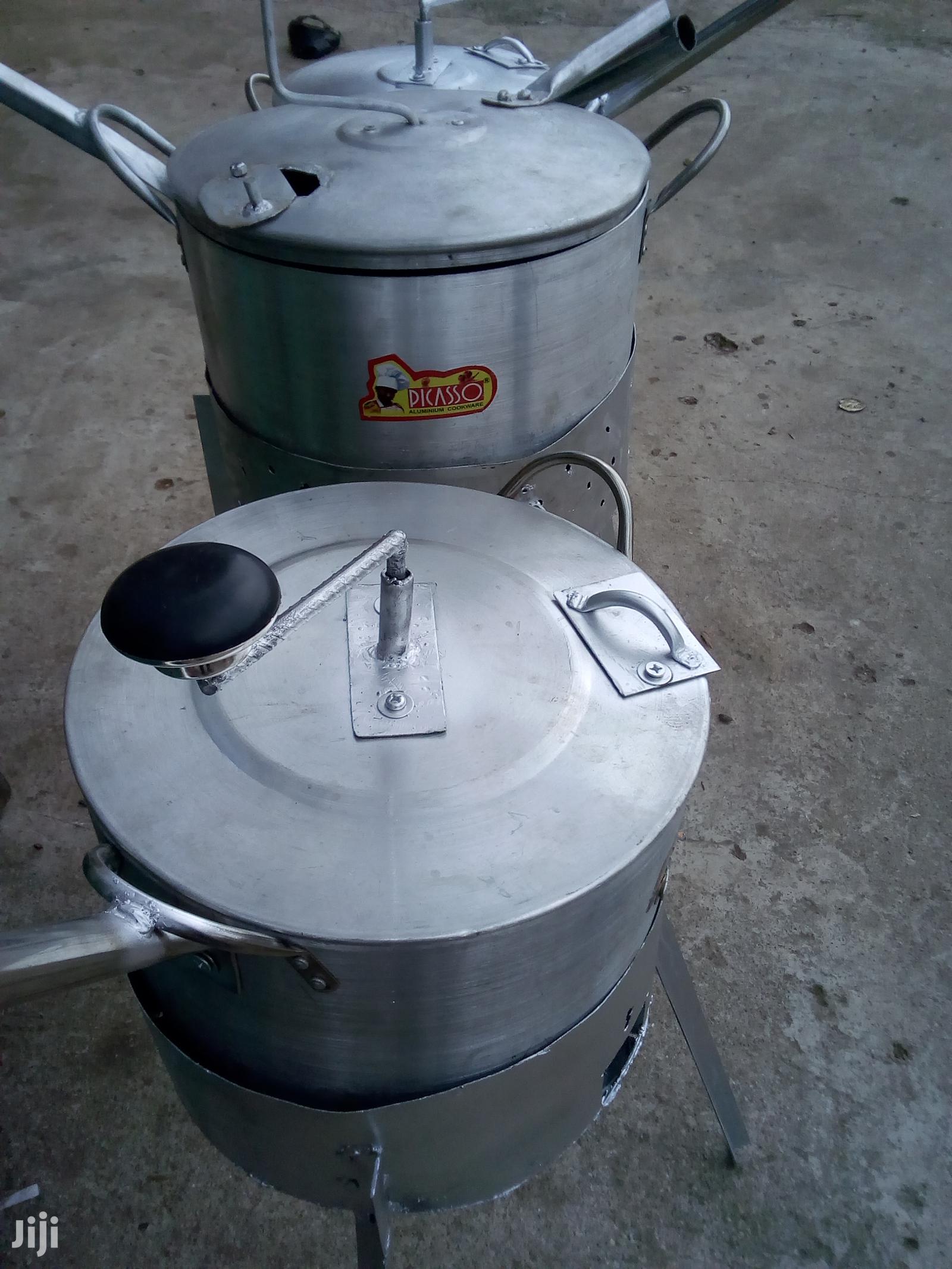 Popcorn Pot With Gas Burner