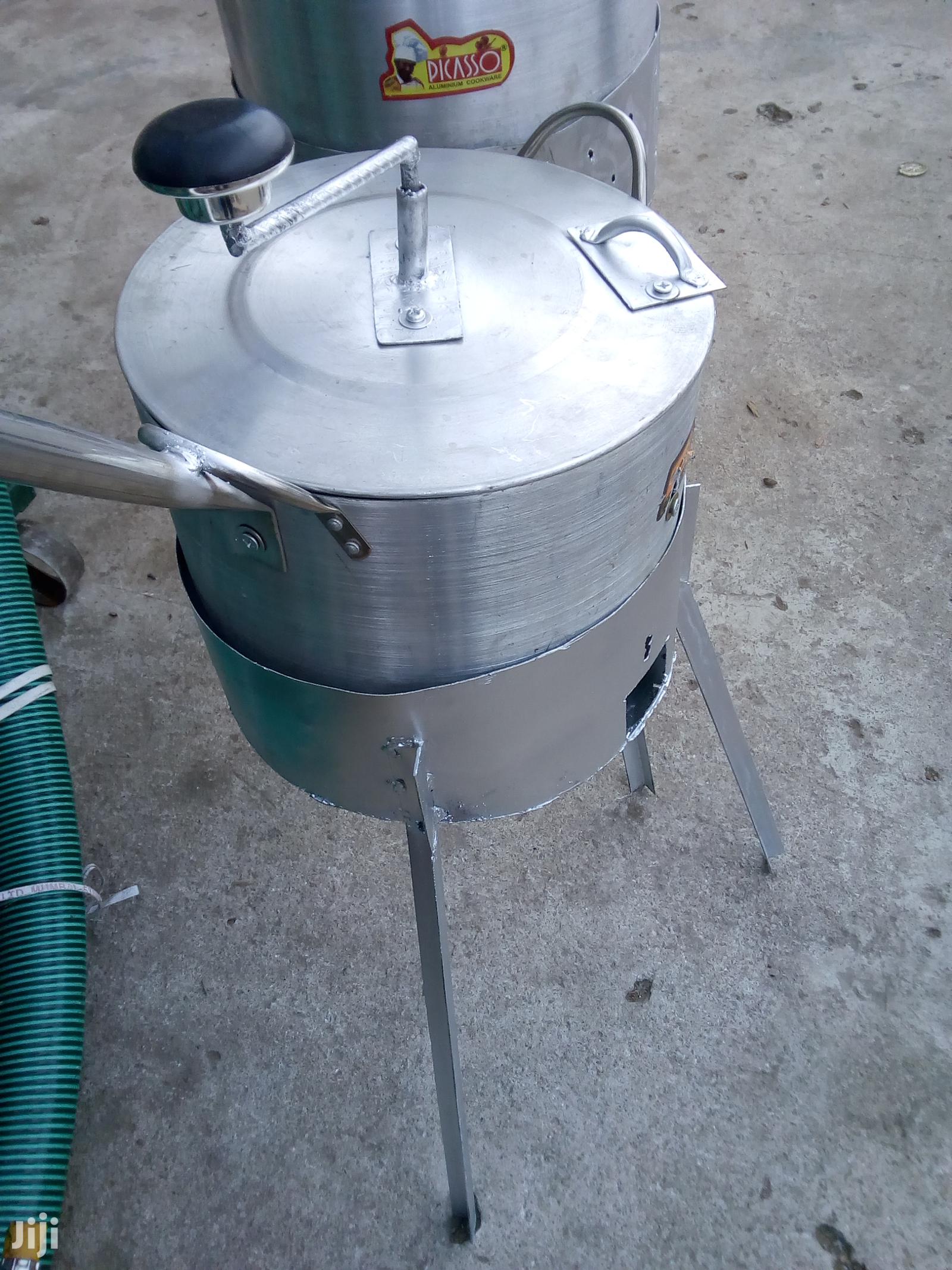 Popcorn Pot With Gas Burner