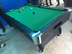 7ft Snooker Pool Table by 3.5ft Silver