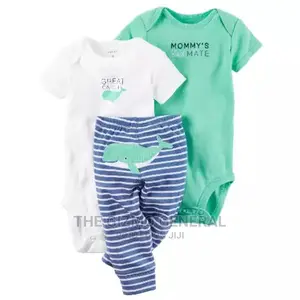 Carter's 3- Piece Happy Whale Bodysuit Set